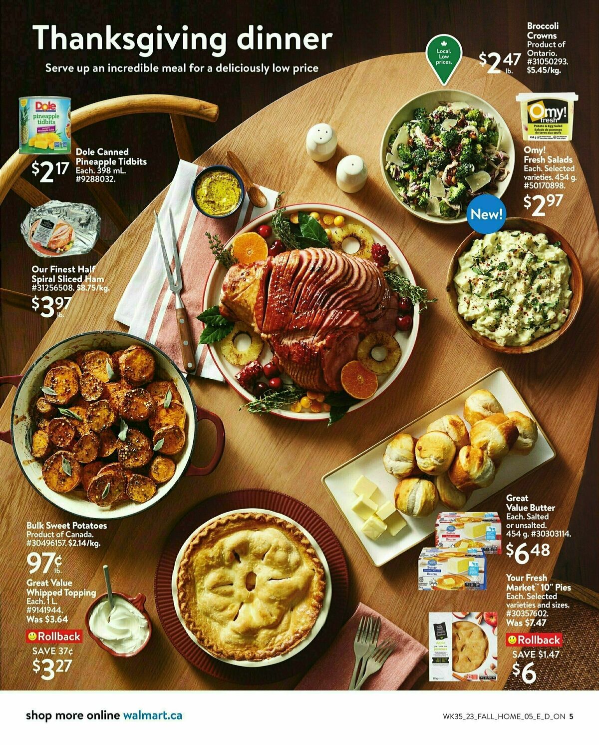 Walmart Celebrate Fall Flyer from September 21