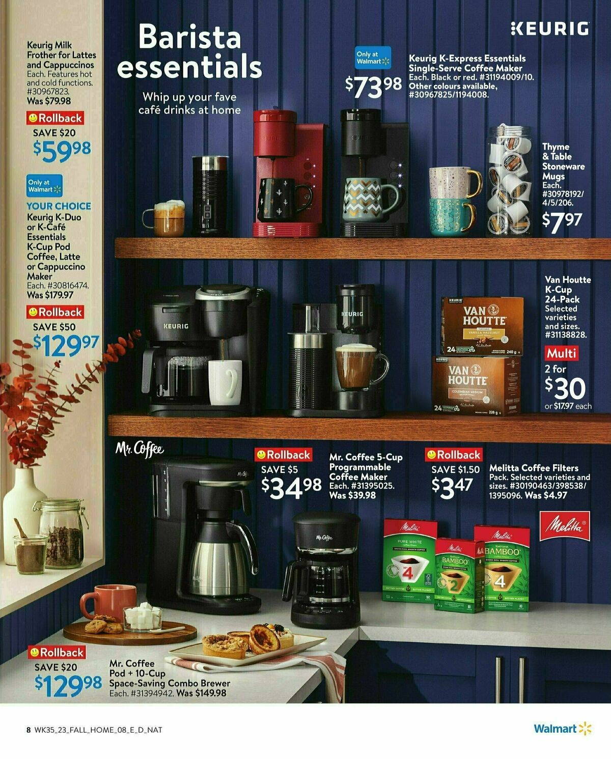 Walmart Celebrate Fall Flyer from September 21