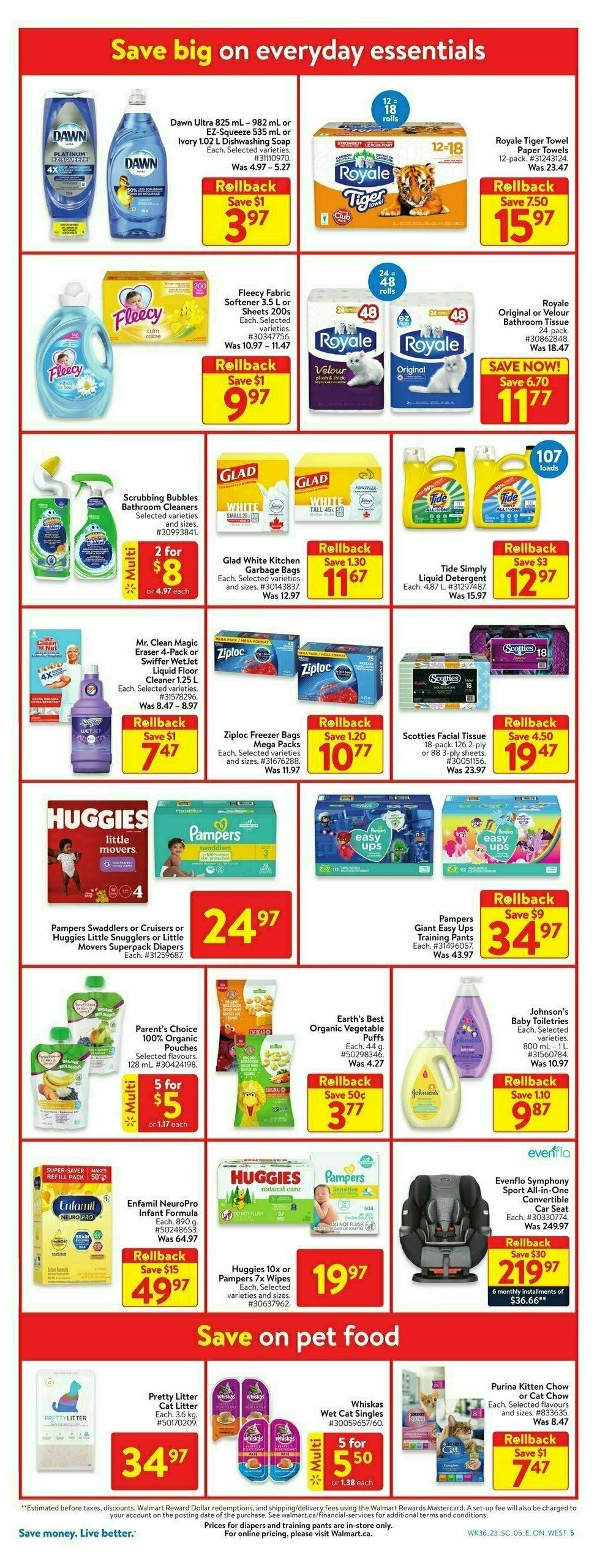 Walmart Flyer from September 28
