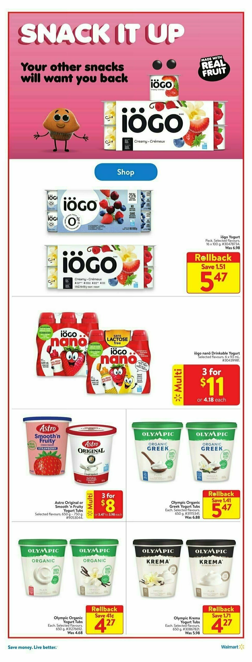 Walmart Flyer from September 28