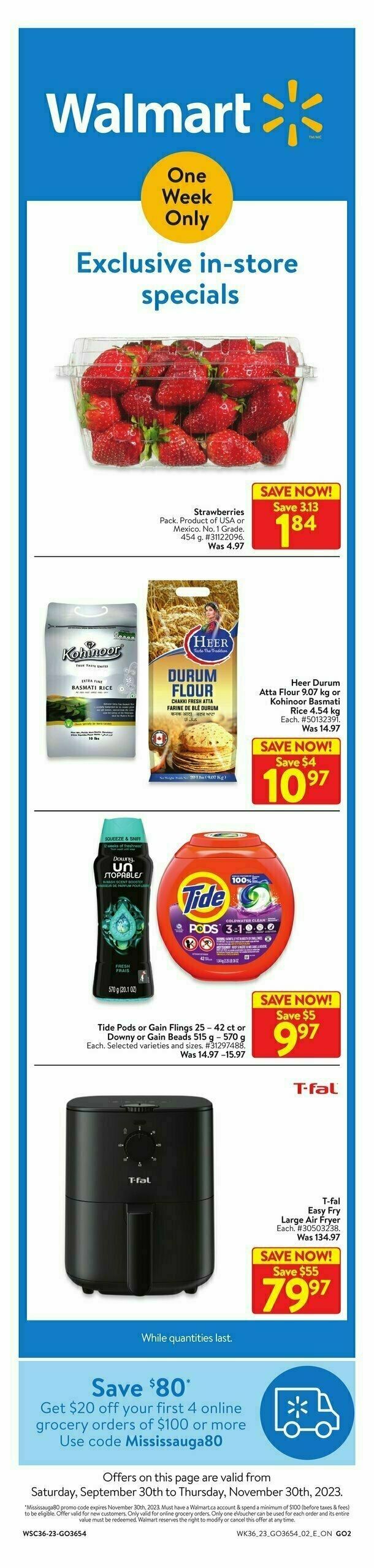 Walmart Flyer from September 28