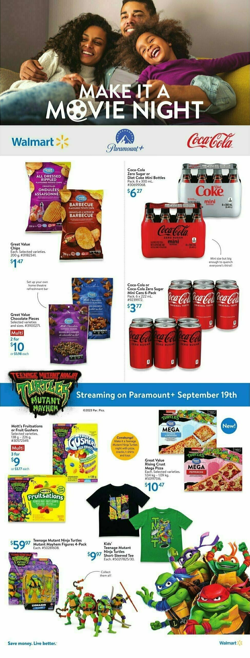 Walmart Flyer from September 28