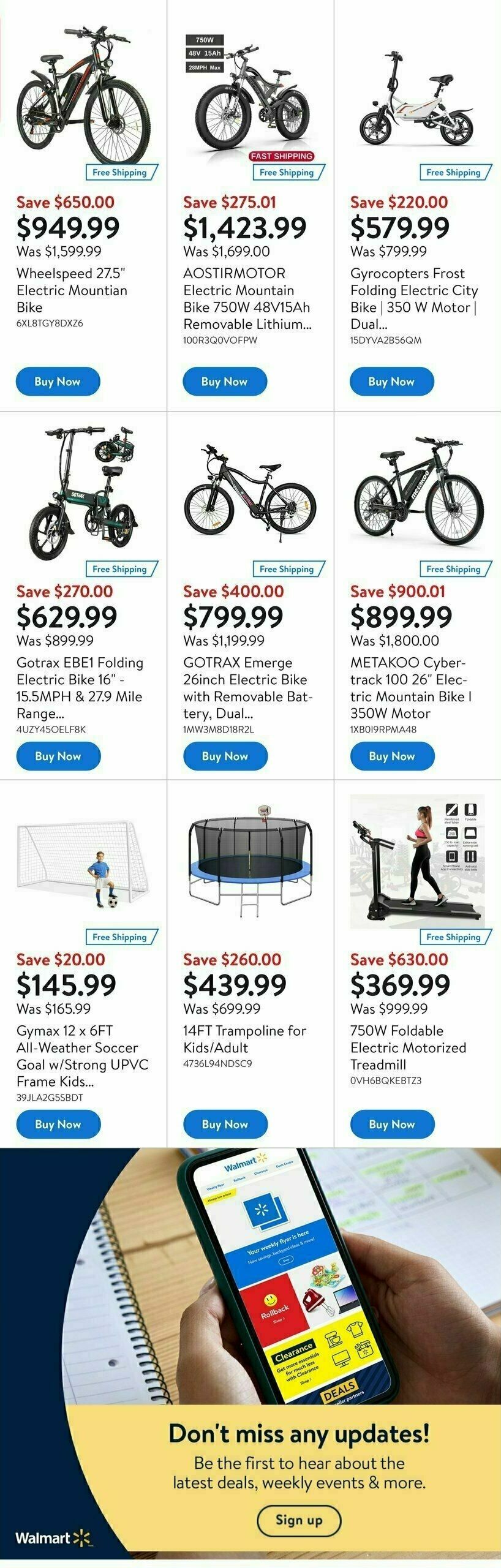 Walmart Deals Flyer Flyer from September 28