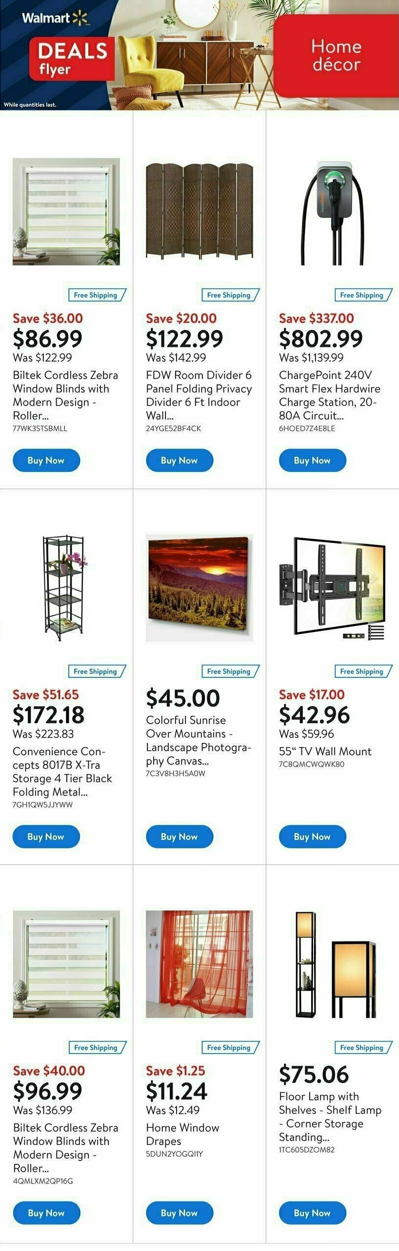 Walmart Deals Flyer Flyer from September 28