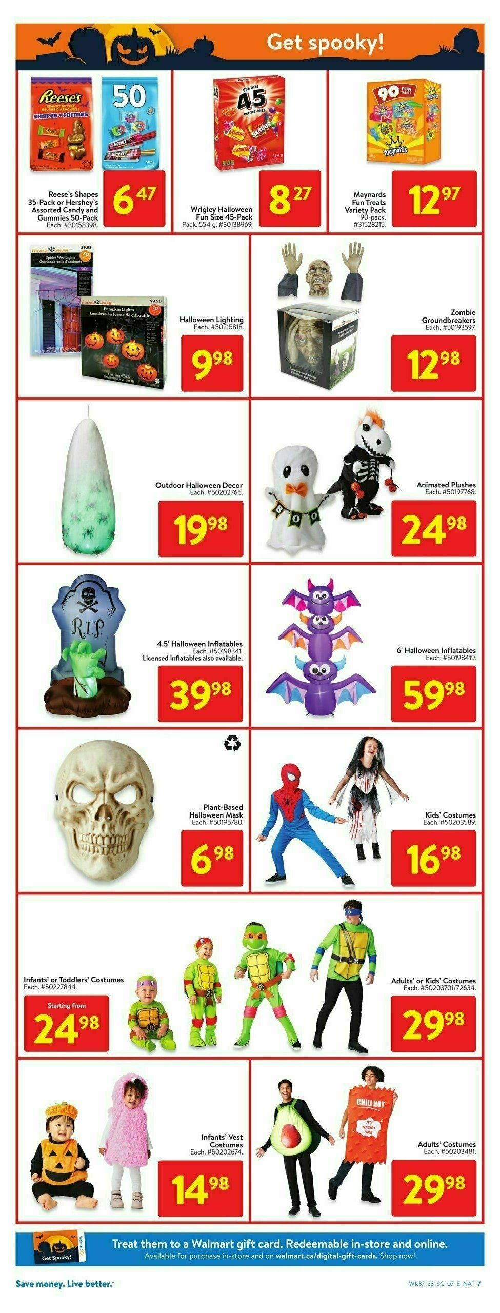 Walmart Flyer from October 5