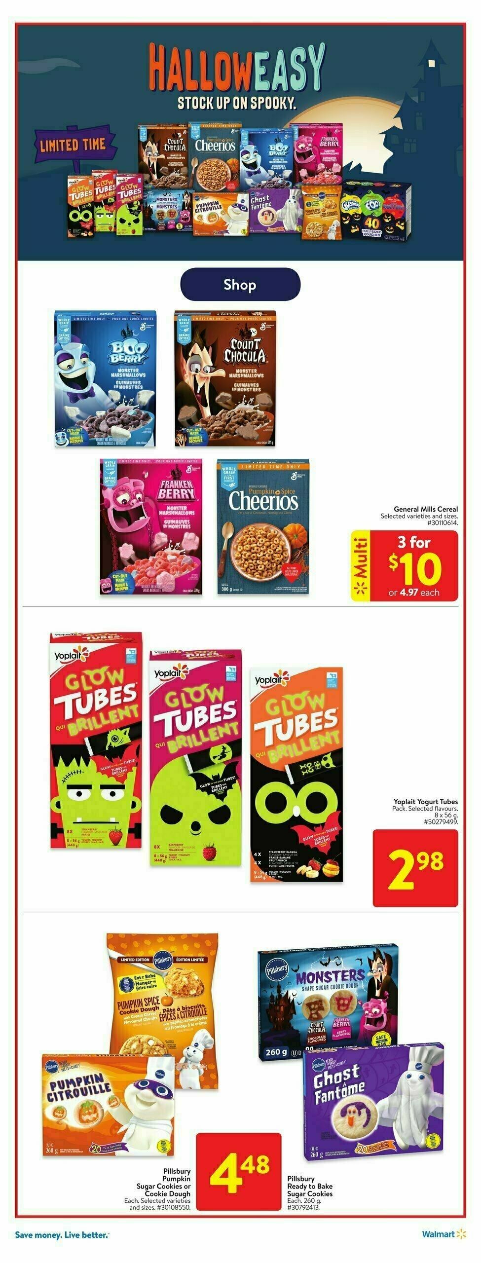 Walmart Flyer from October 5