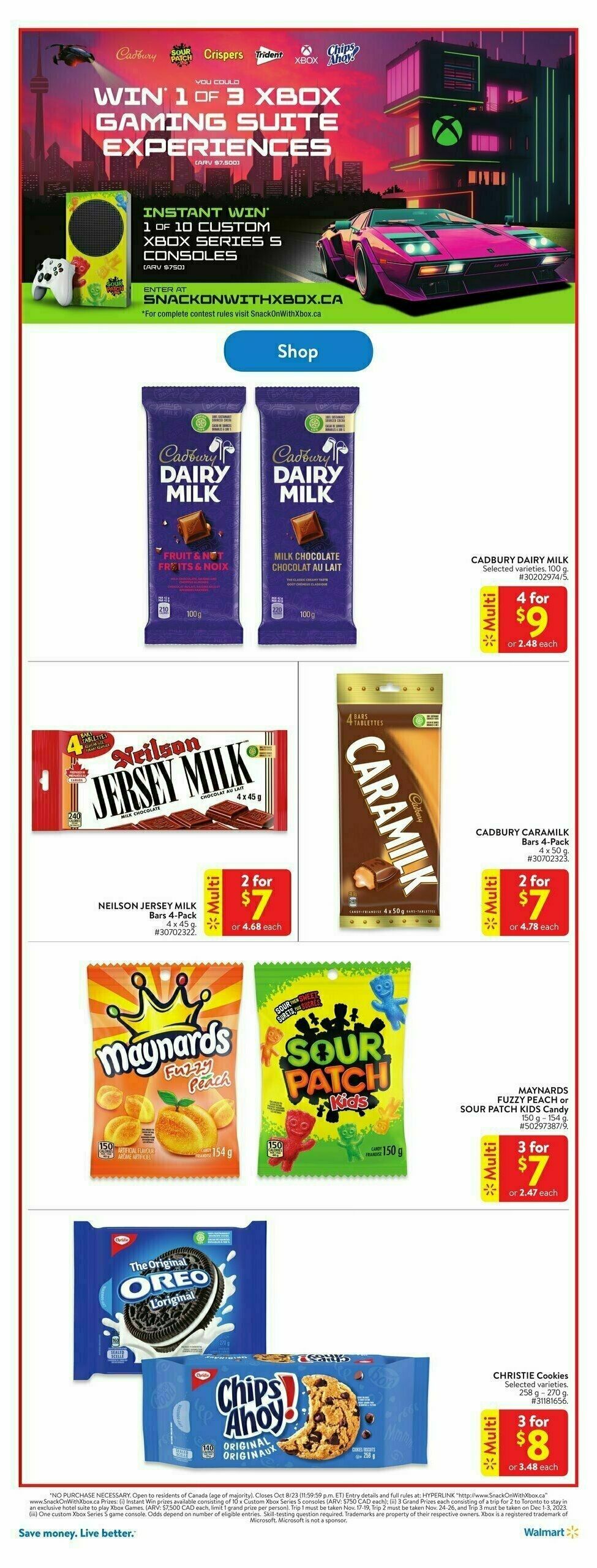 Walmart Flyer from October 5