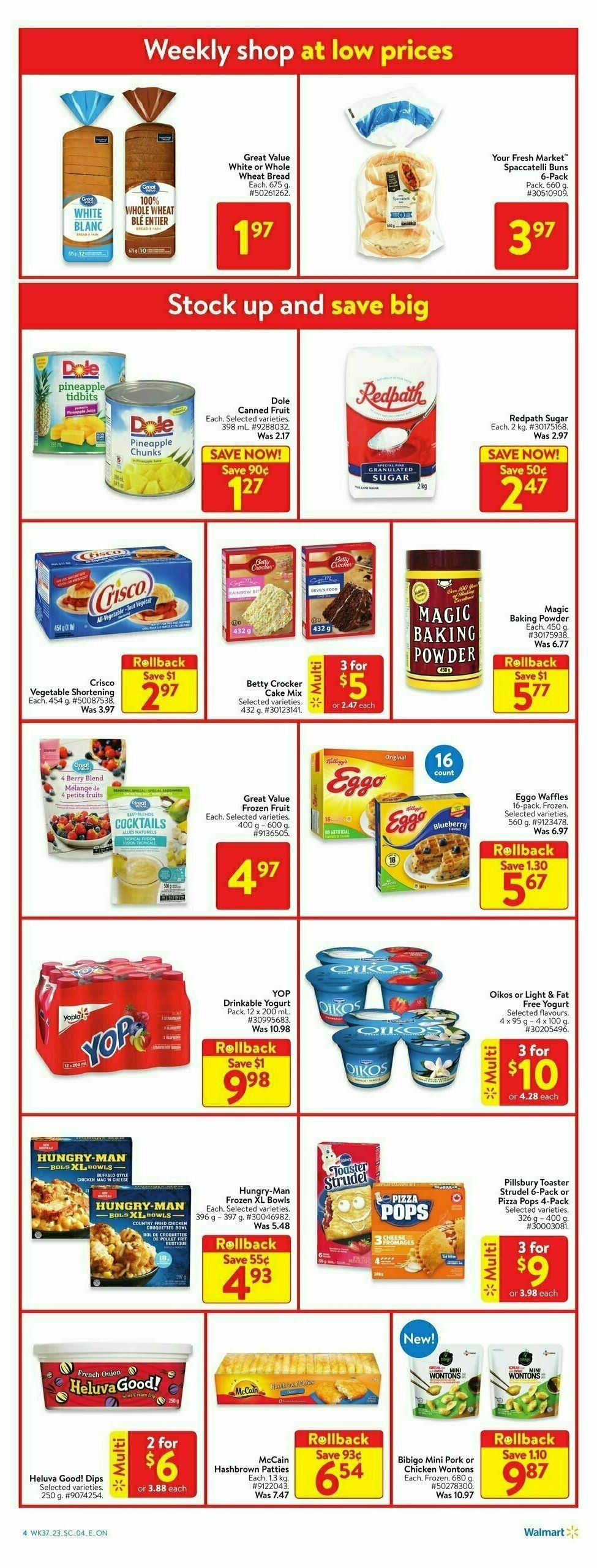 Walmart Flyer from October 5