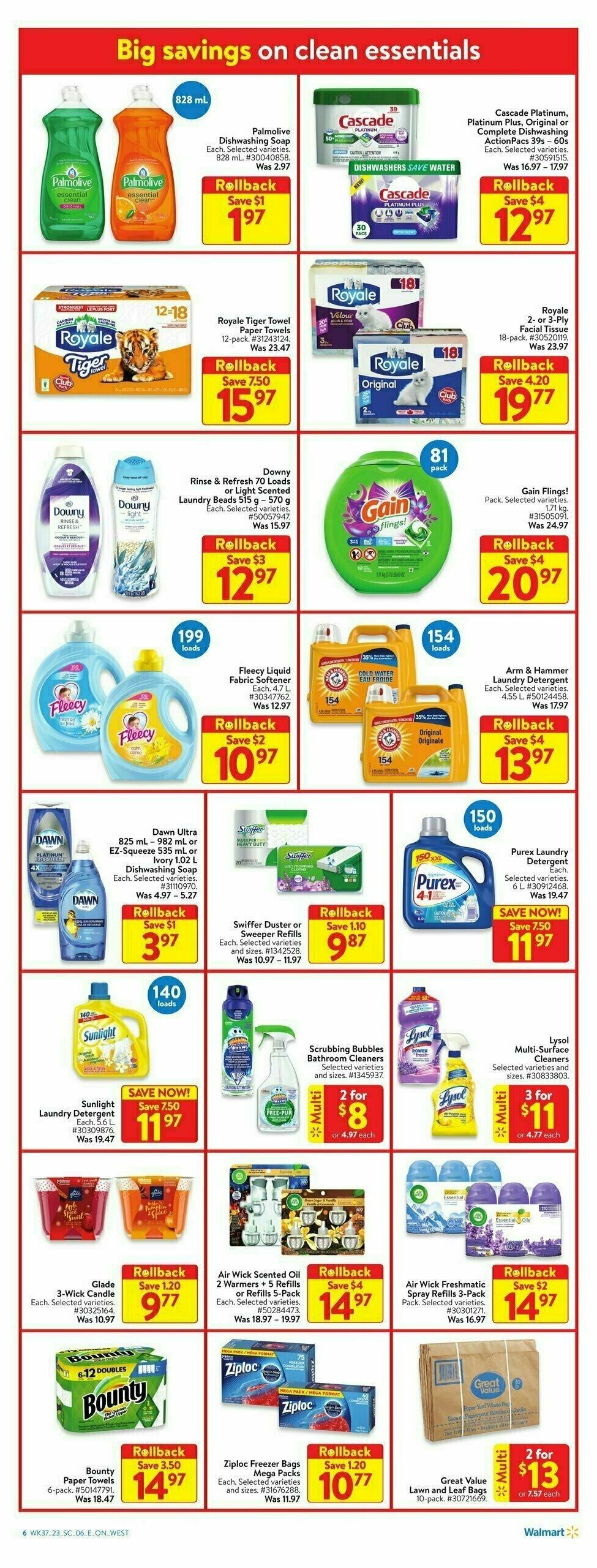Walmart Flyer from October 5