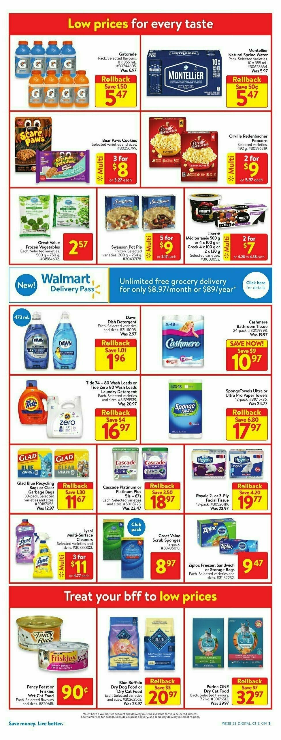 Walmart Flyer from October 12