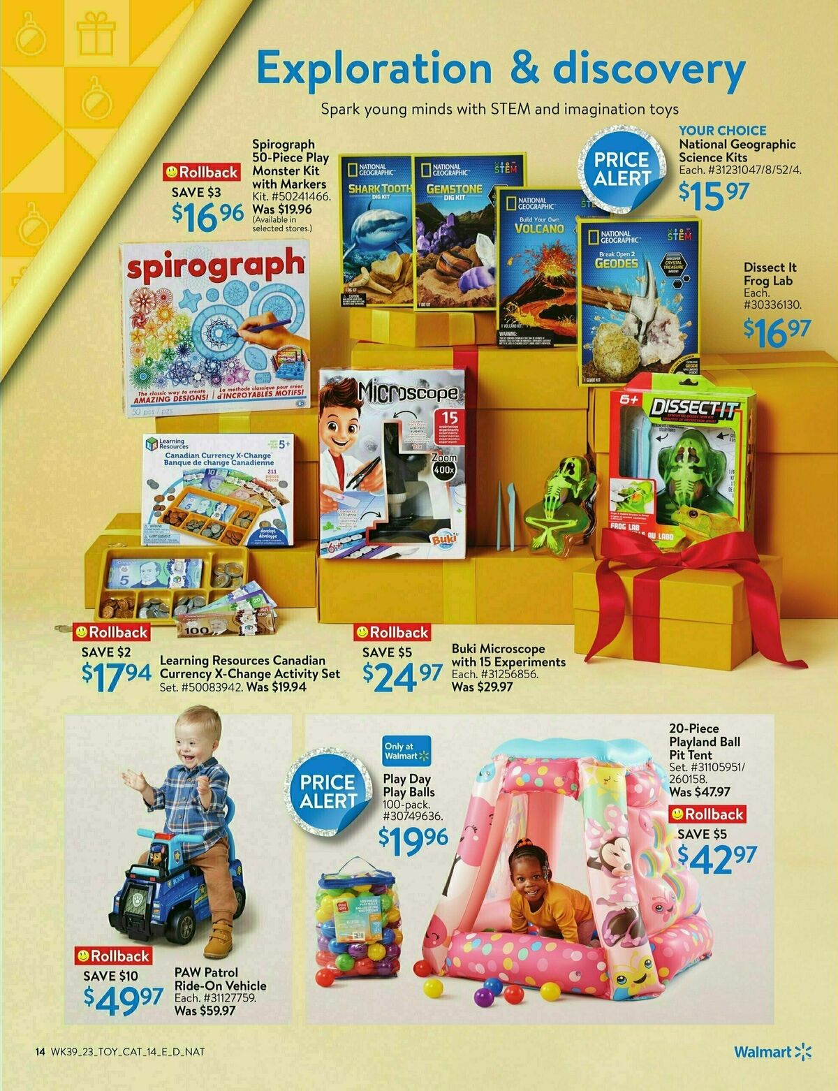 Walmart Toy Digest Flyer from October 19