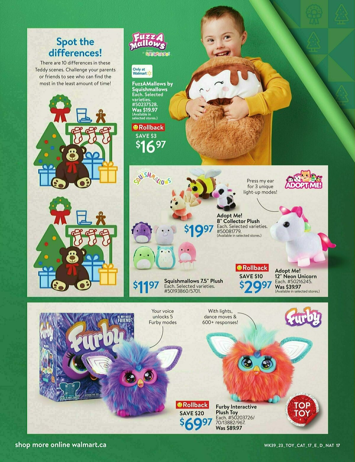 Walmart Toy Digest Flyer from October 19