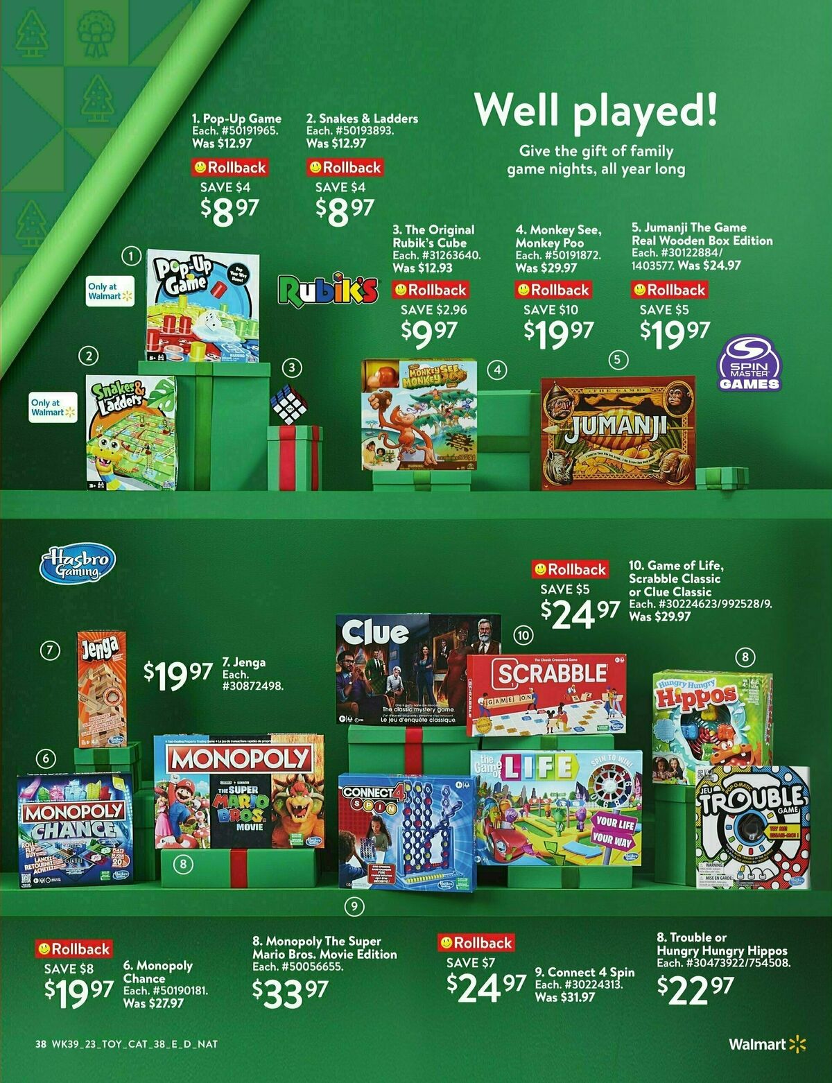 Walmart Toy Digest Flyer from October 19