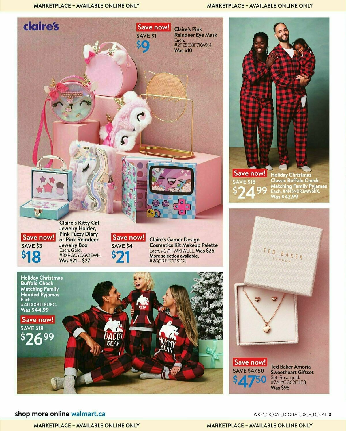 Walmart Gifting Guide Flyer from November 2