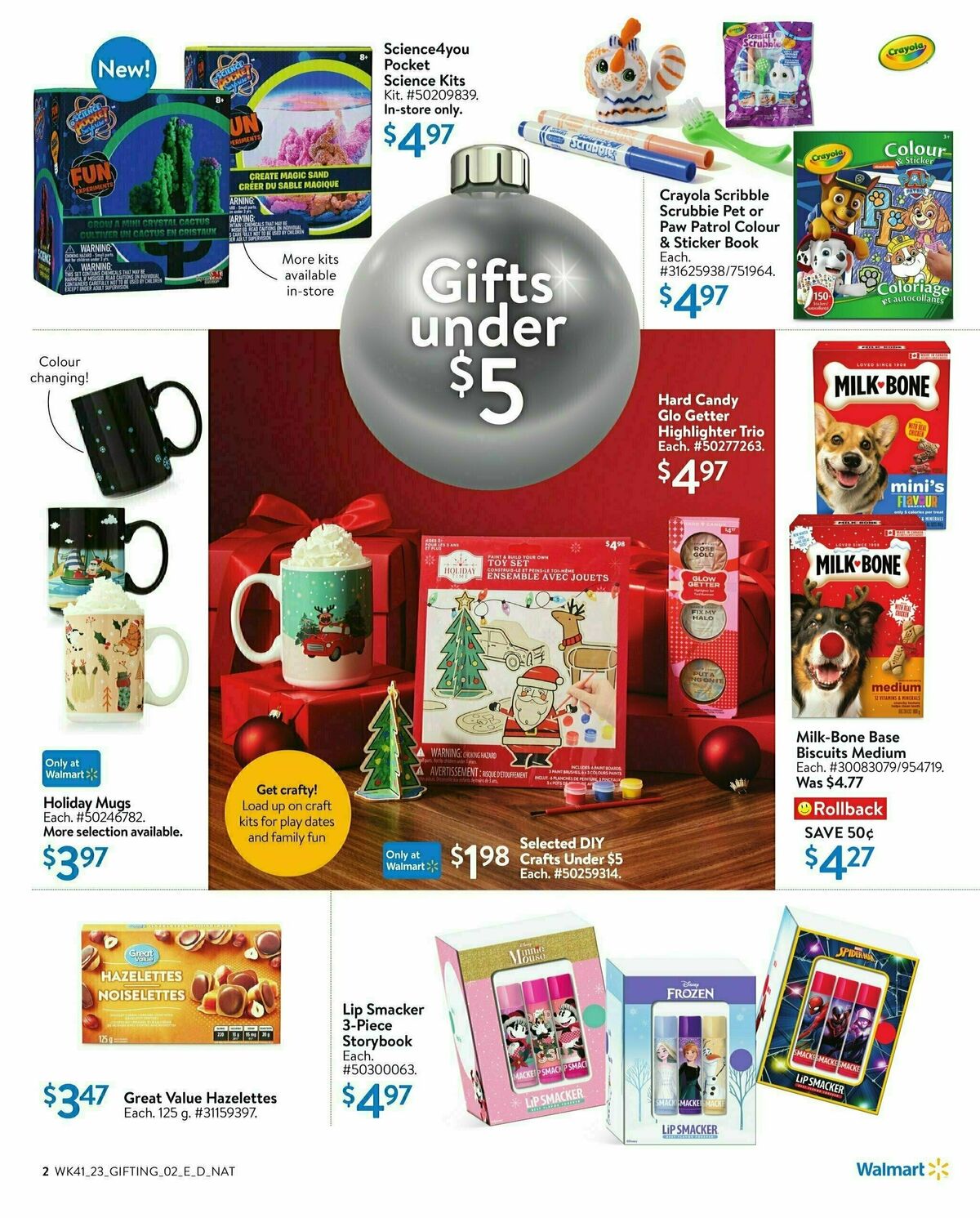Walmart Gifting Guide Flyer from November 2