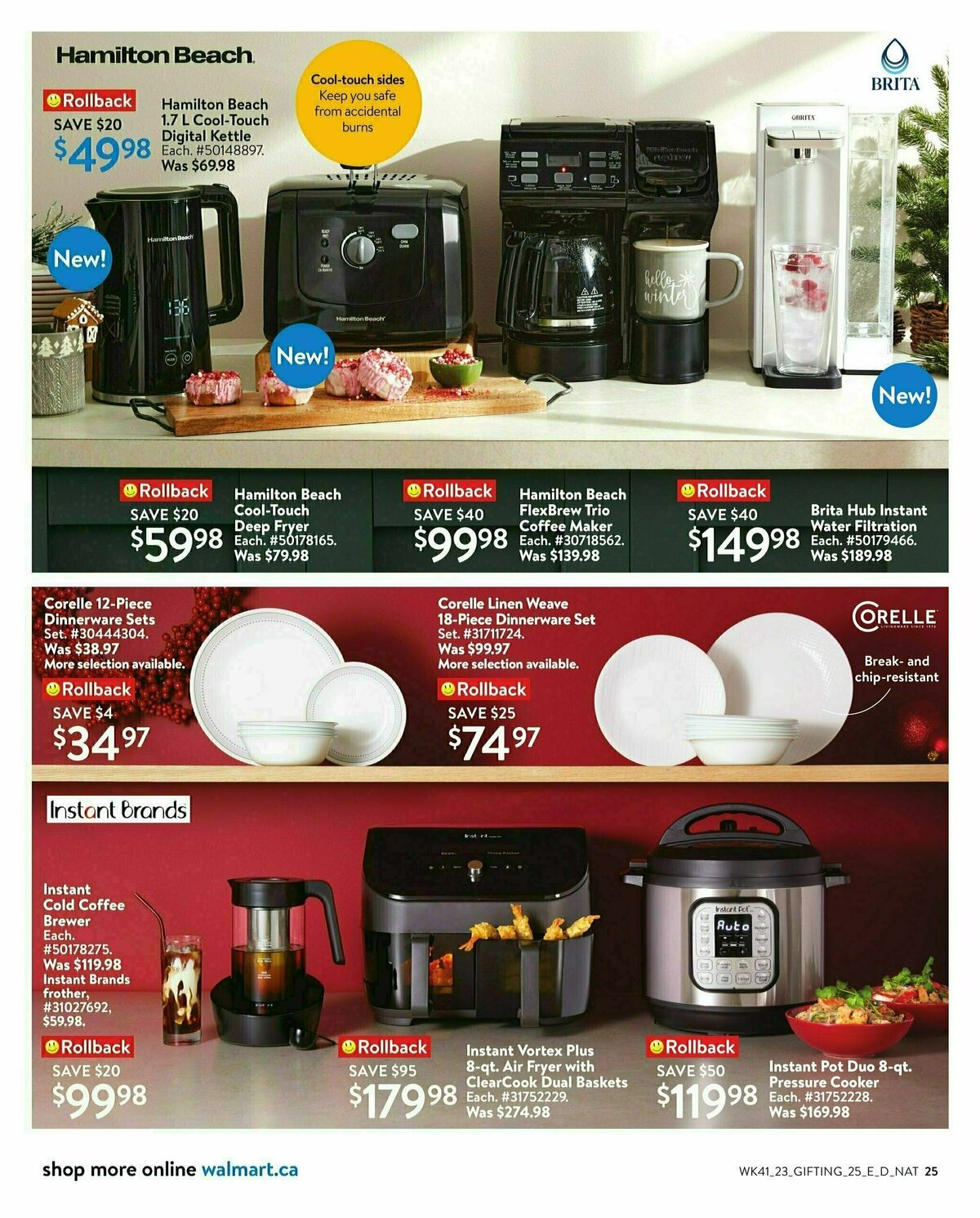 Walmart Gifting Guide Flyer from November 2