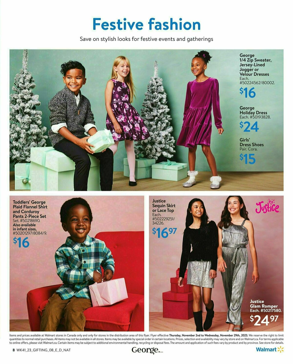 Walmart Gifting Guide Flyer from November 2