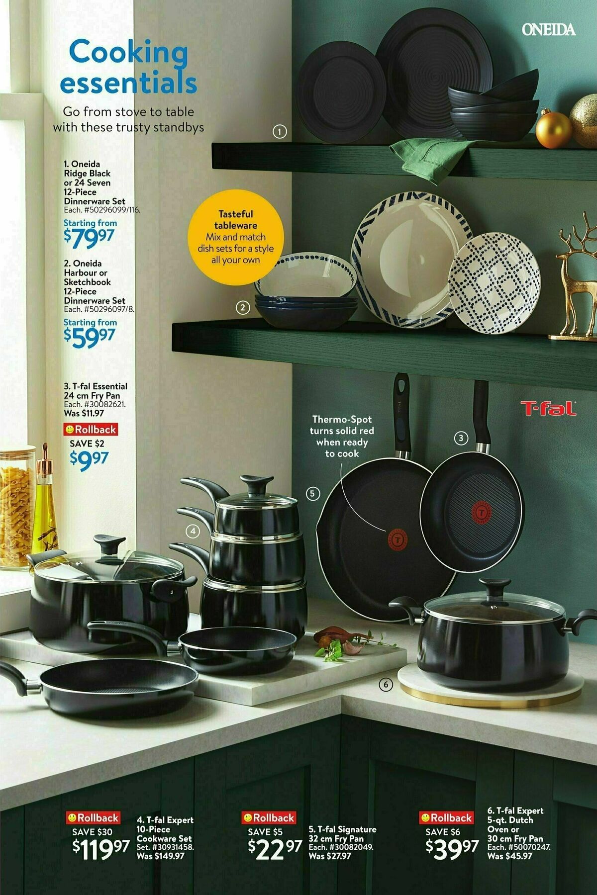 Walmart Holiday Hosting Flyer from November 30