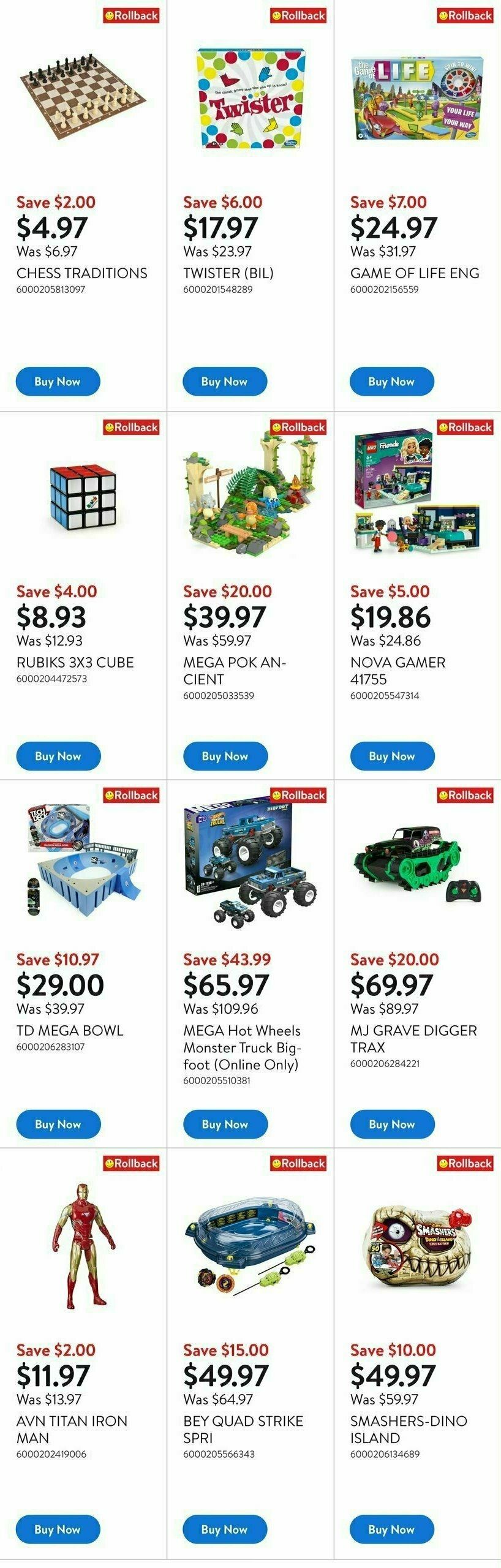 Walmart Toy Flyer Flyer from December 20