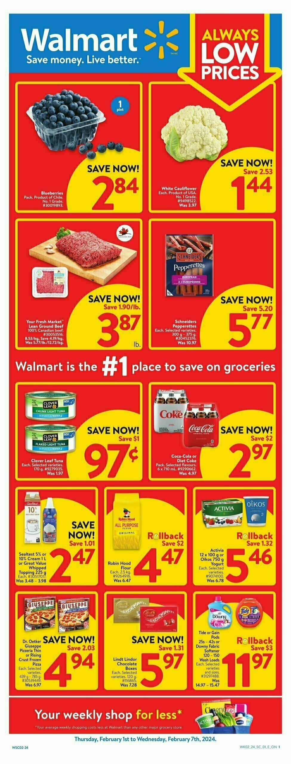 Walmart Flyer from February 1