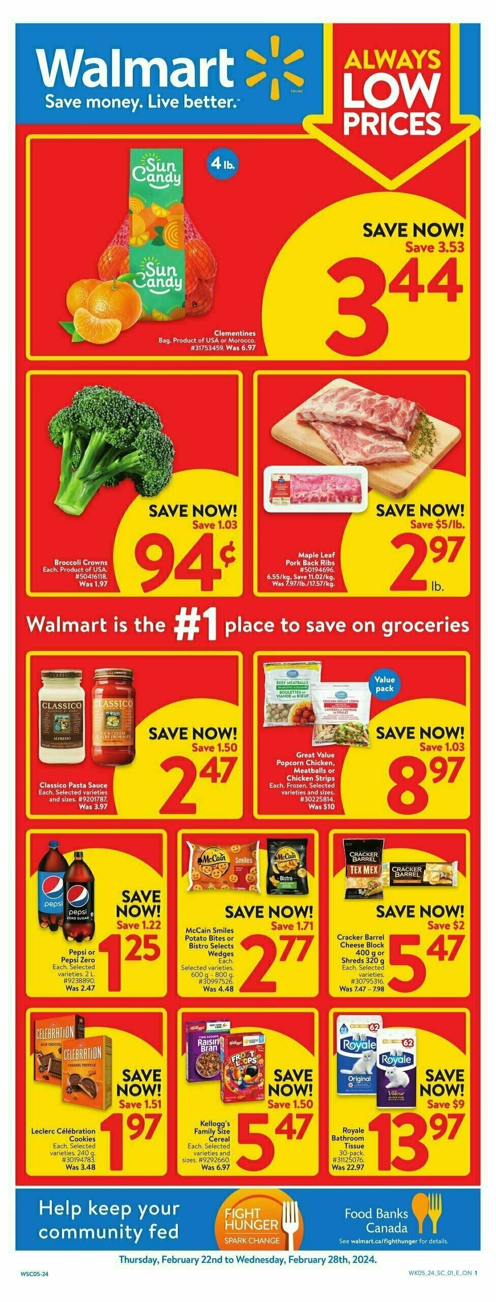 Walmart Flyer from February 22