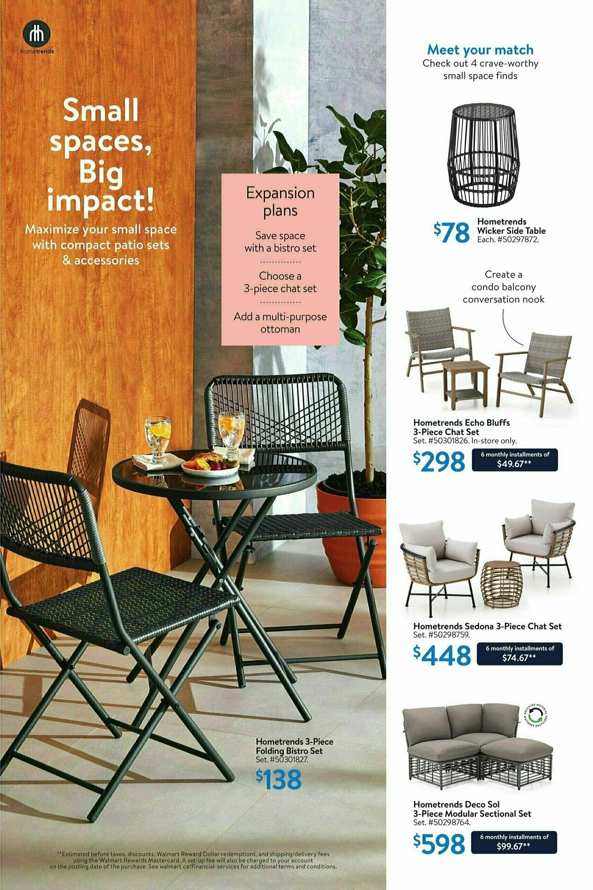 Walmart Outdoor Living Flyer from February 15