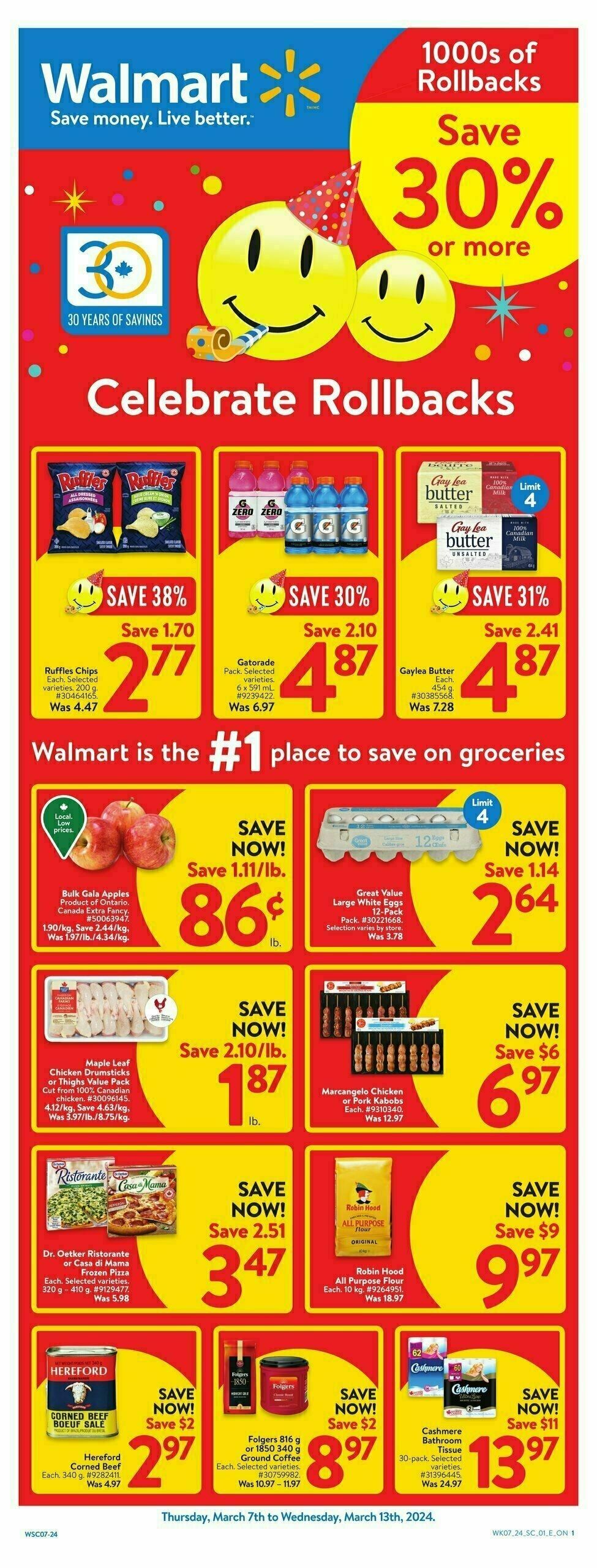 Walmart Flyer from March 7