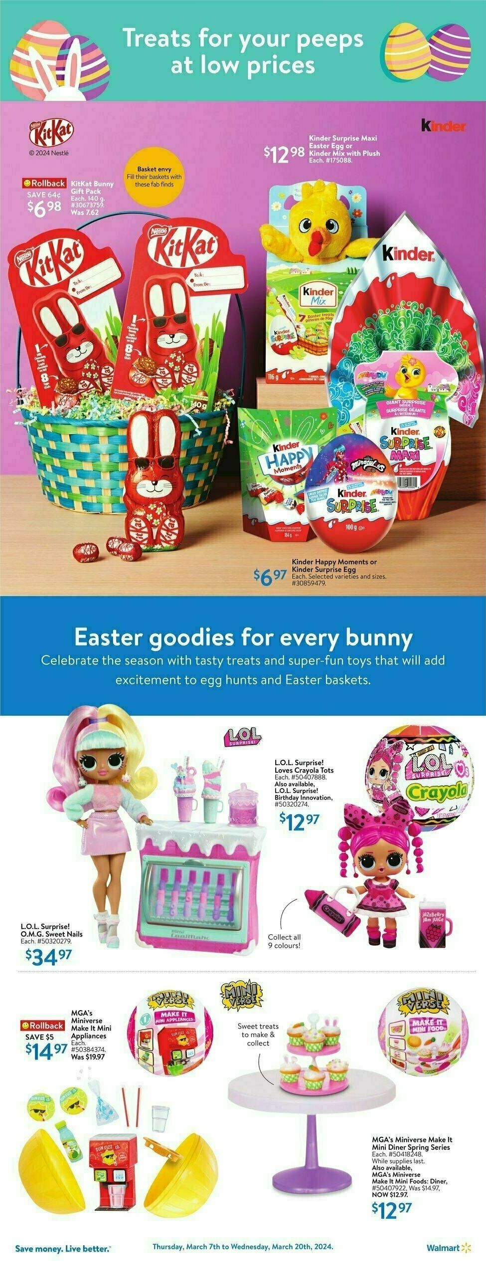 Walmart Flyer from March 7