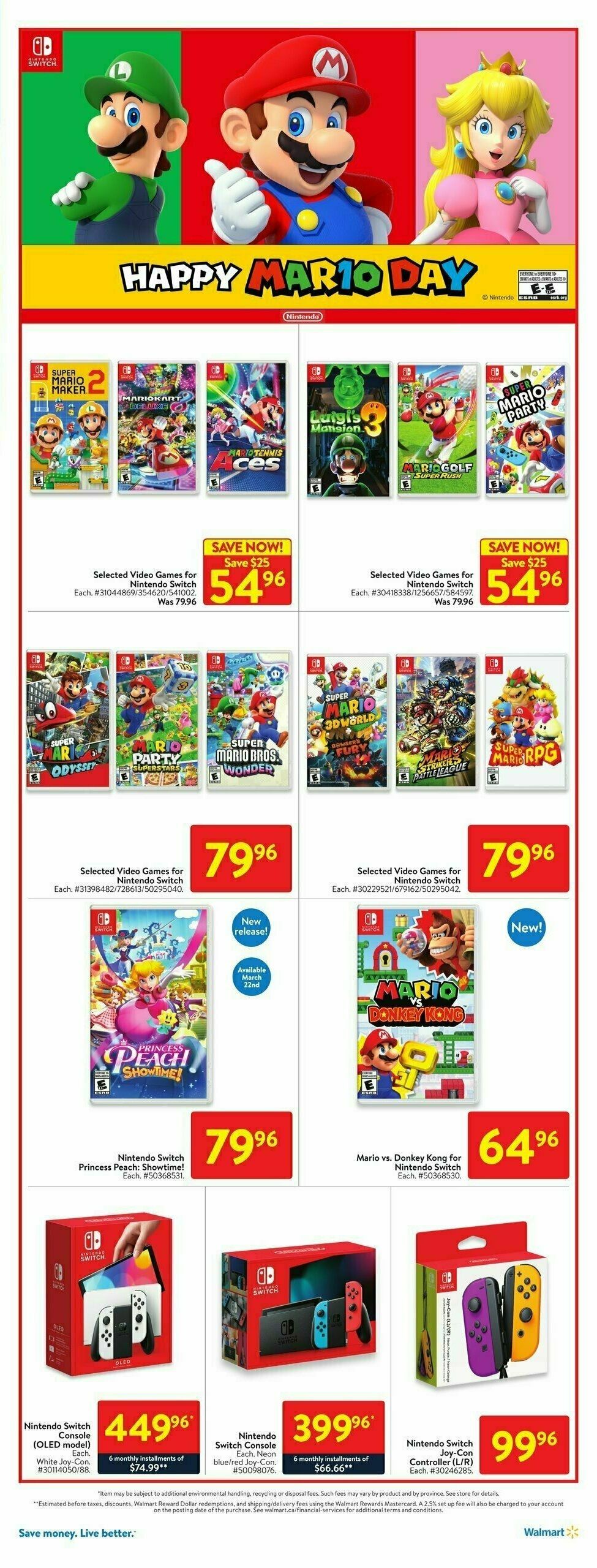 Walmart Flyer from March 7