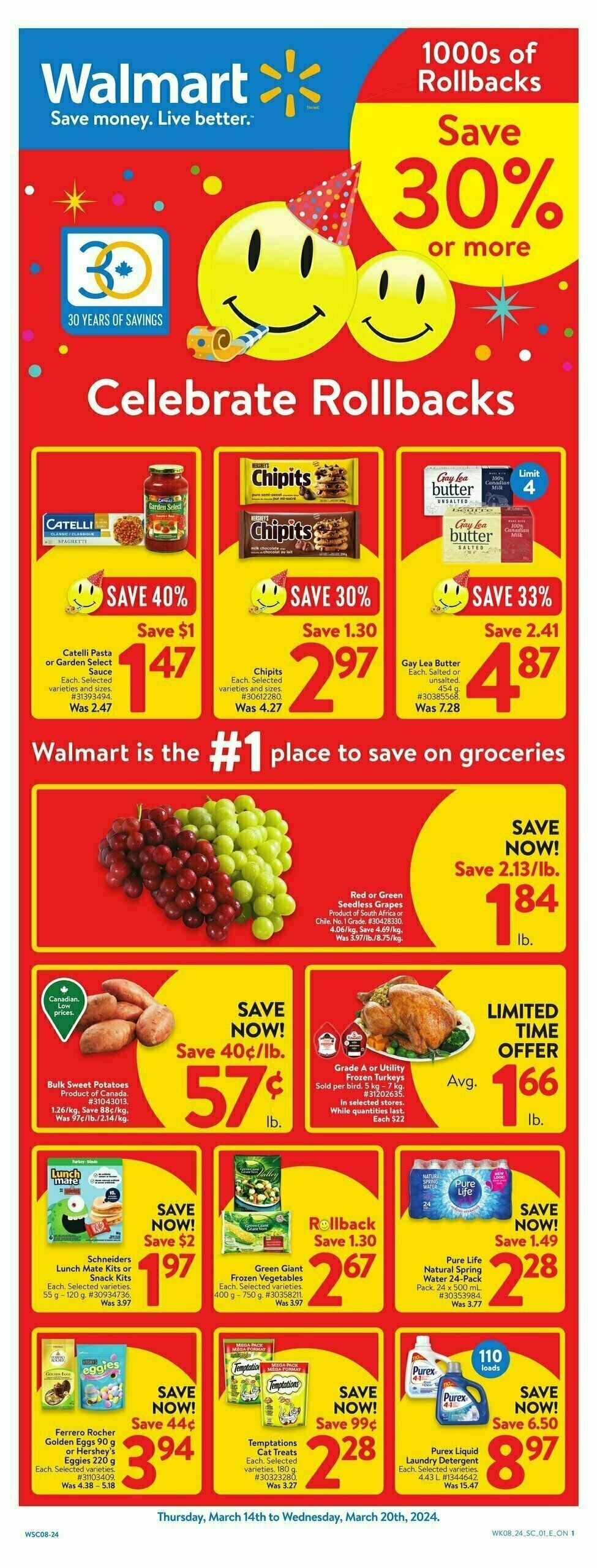 Walmart Flyer from March 14
