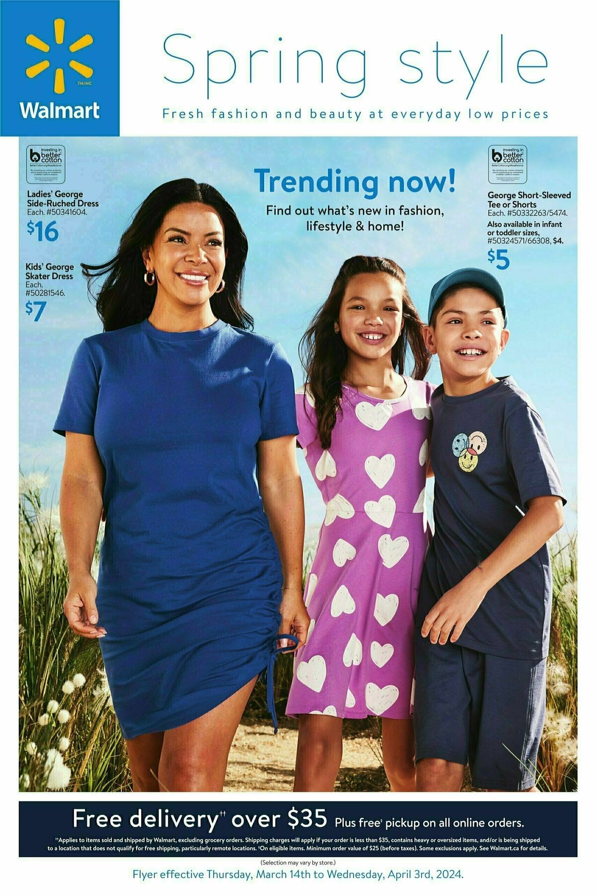 Walmart Spring Style Flyer from March 14