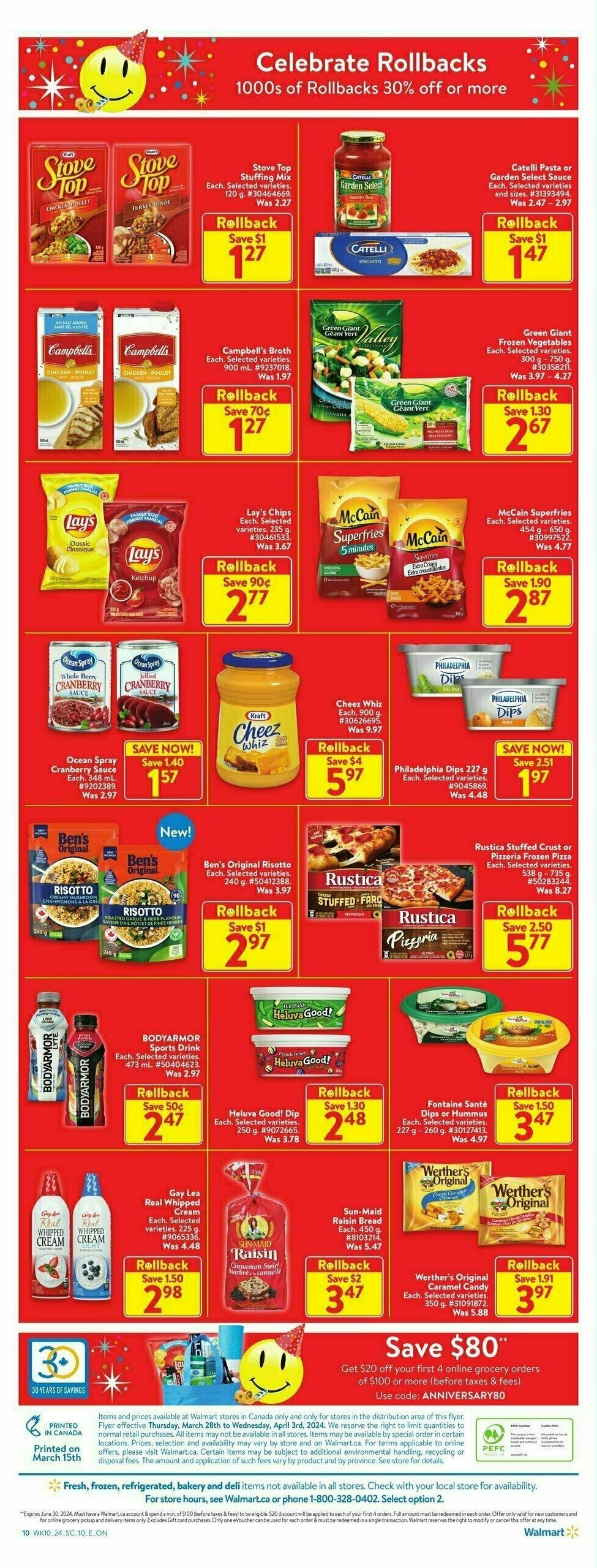 Walmart Flyer from March 28