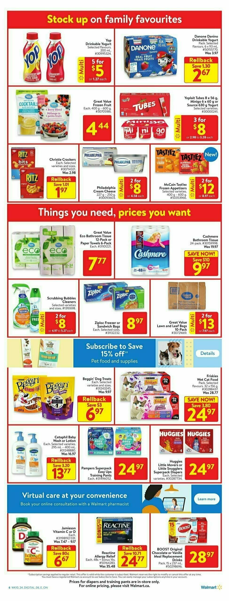 Walmart Flyer from March 28