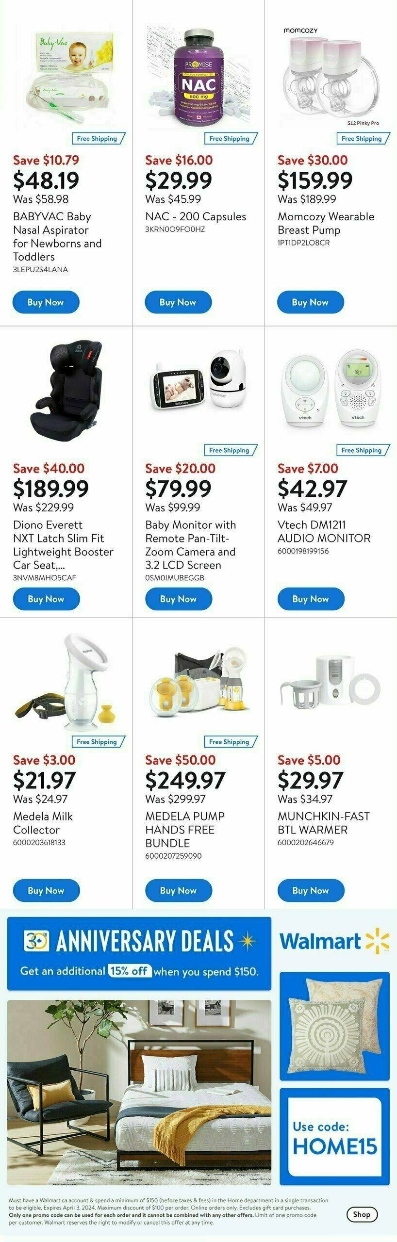 Walmart Deals Flyer Flyer from March 28