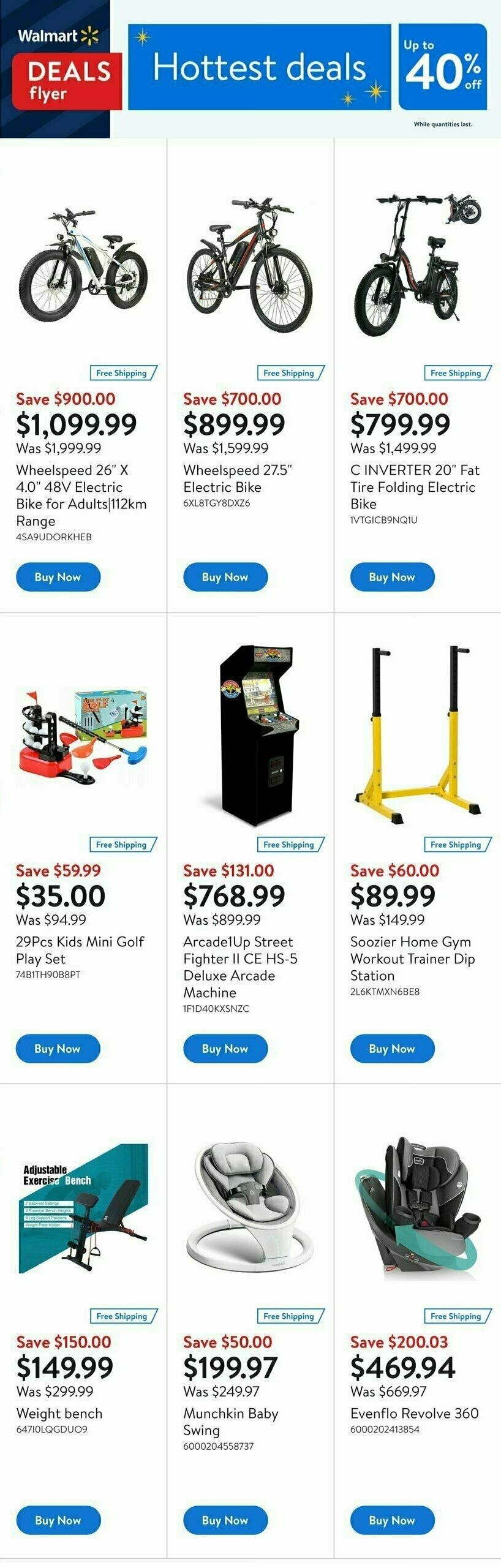 Walmart Deals Flyer Flyer from March 28