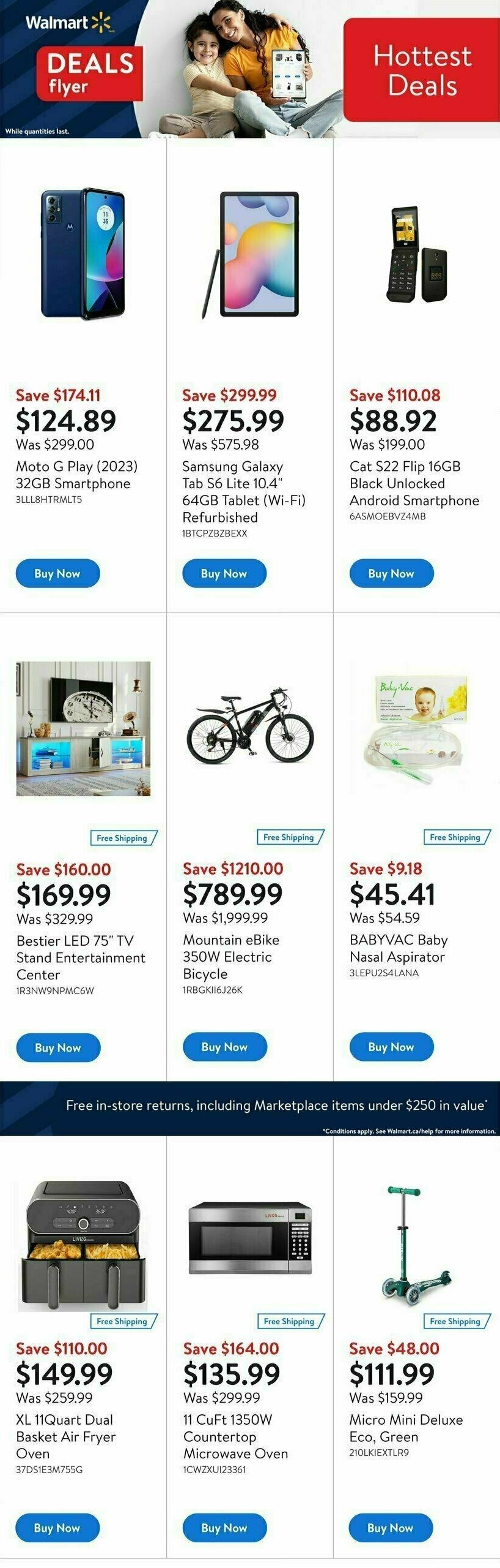 Walmart Deals Flyer Flyer from April 11