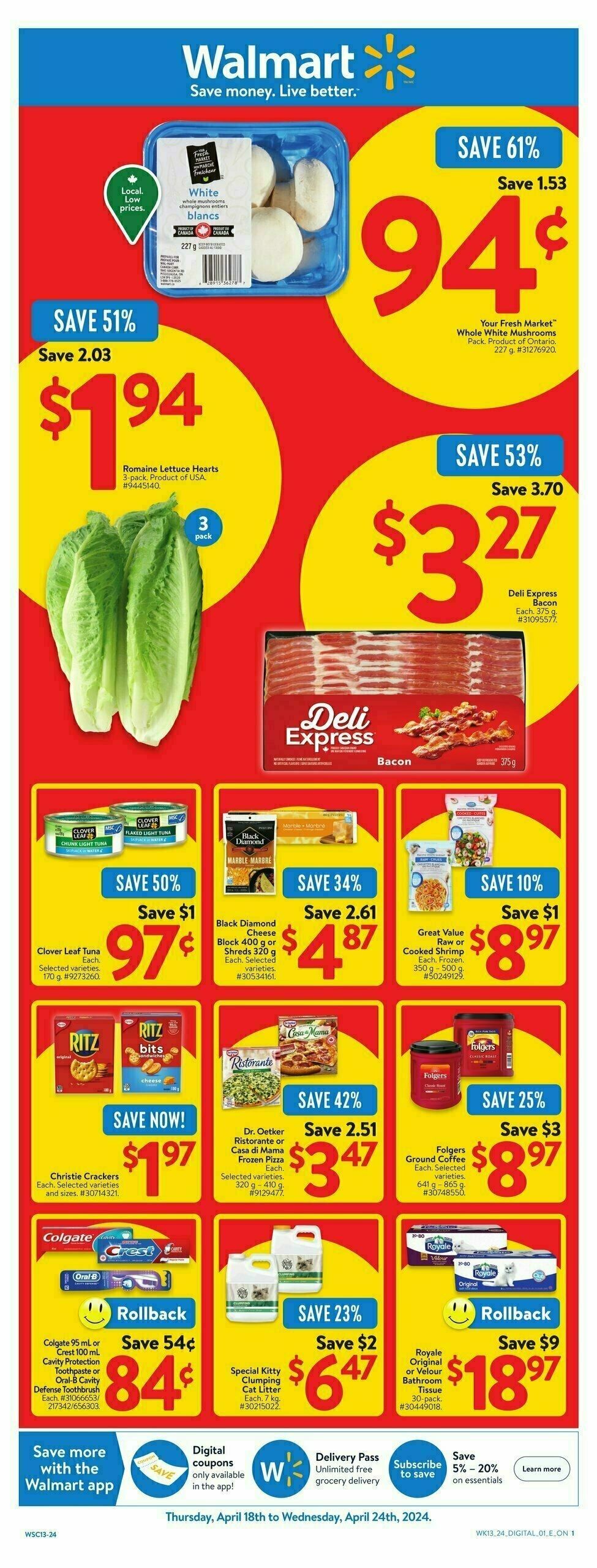 Walmart Flyer from April 18