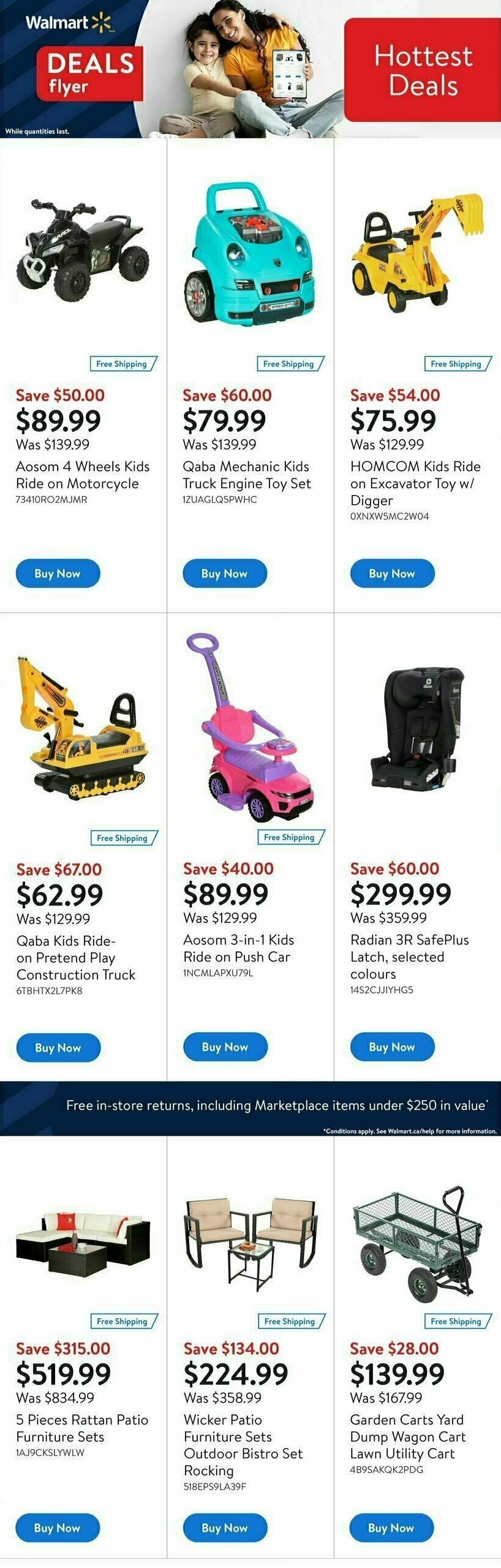 Walmart Deals Flyer Flyer from April 18