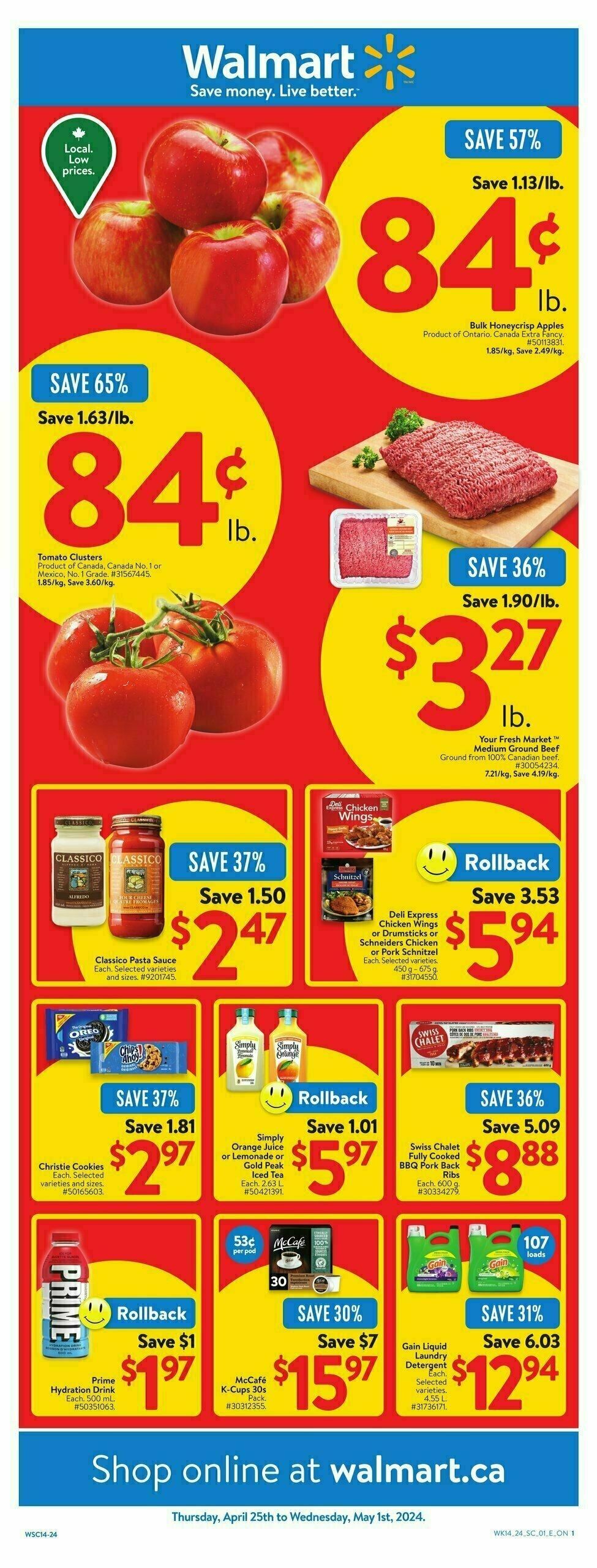 Walmart Flyer from April 25