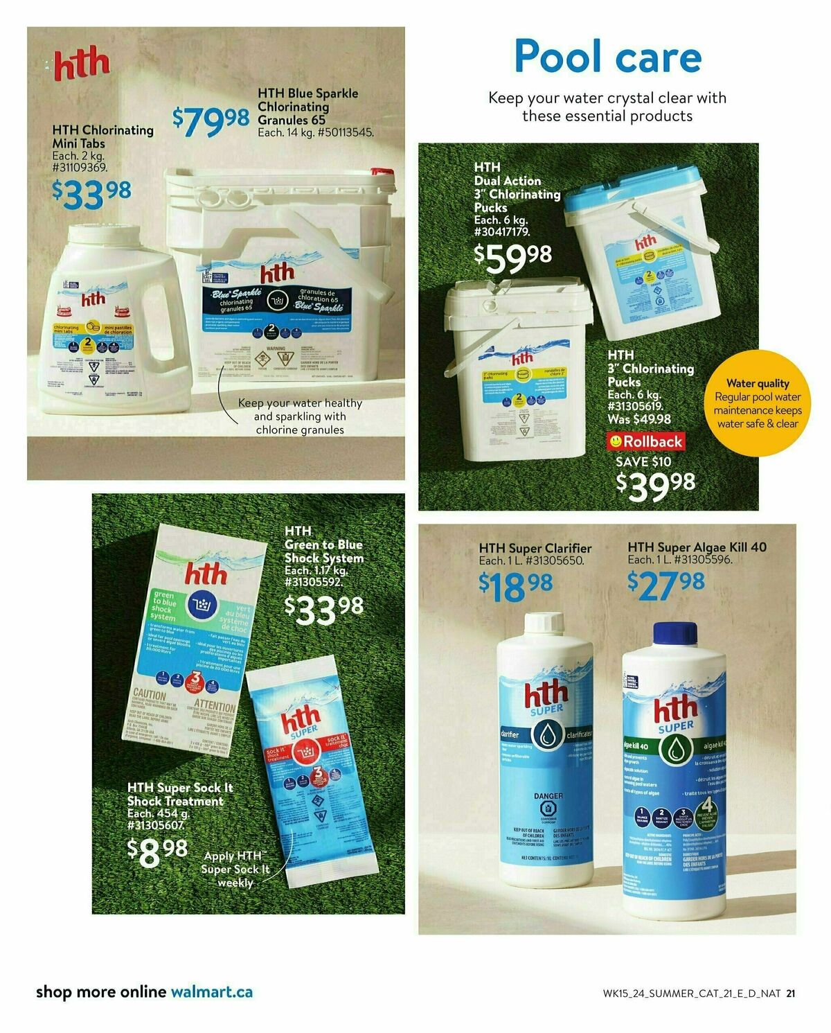 Walmart Summer Fun Flyer from May 2