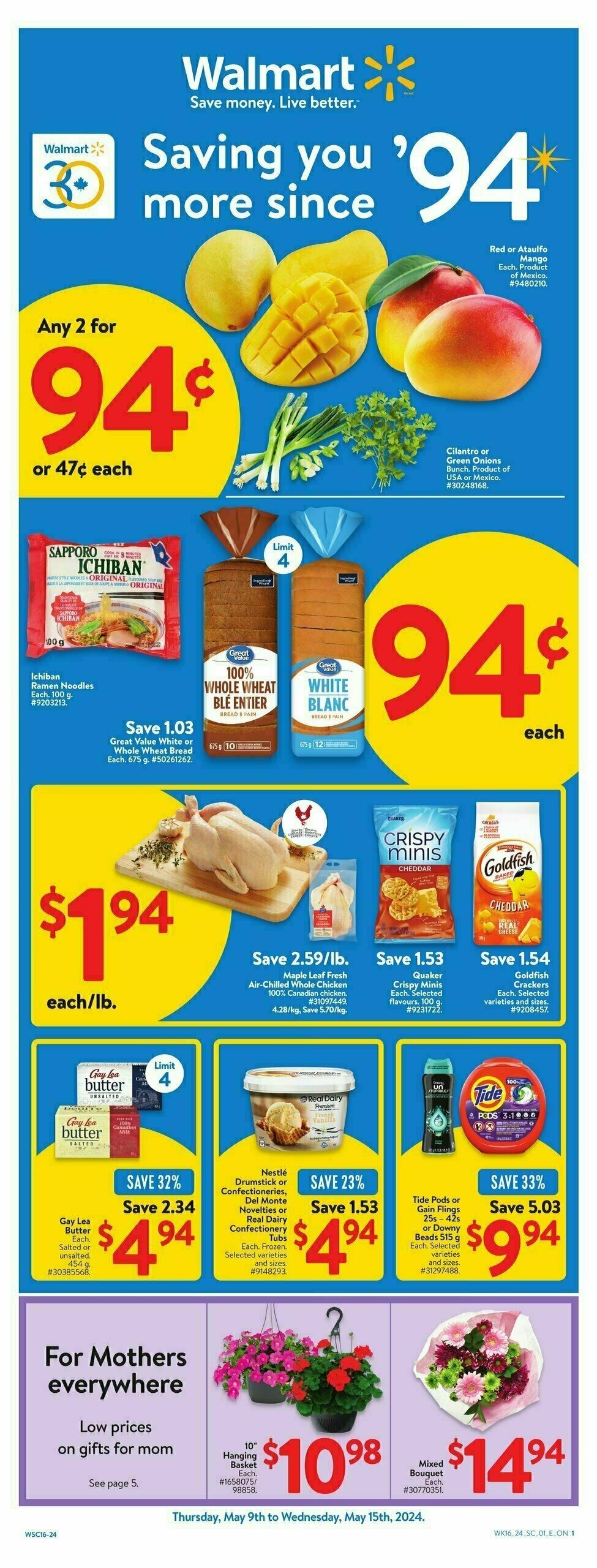 Walmart Flyer from May 9