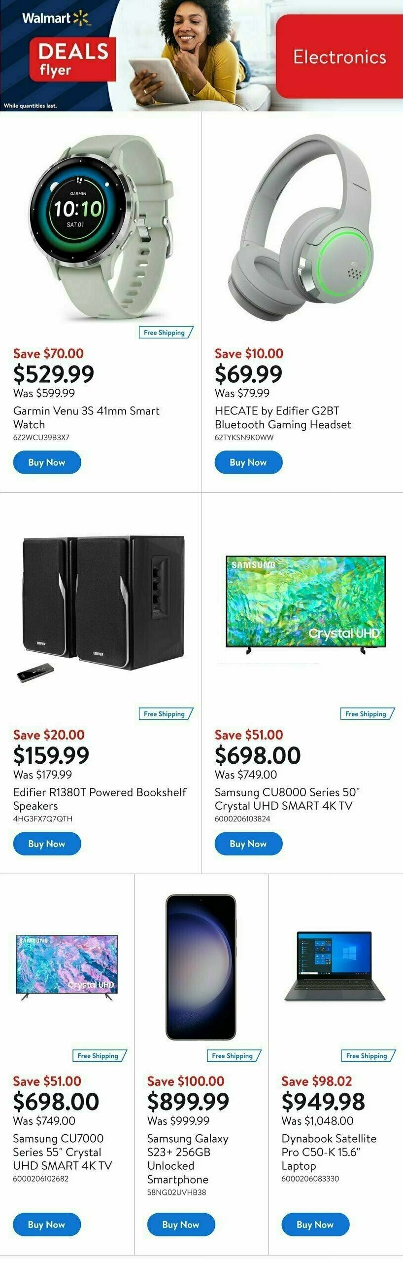 Walmart Deals Flyer Flyer from May 9