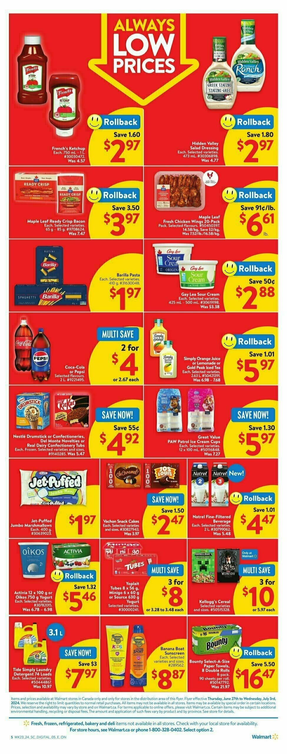 Walmart Flyer from June 27
