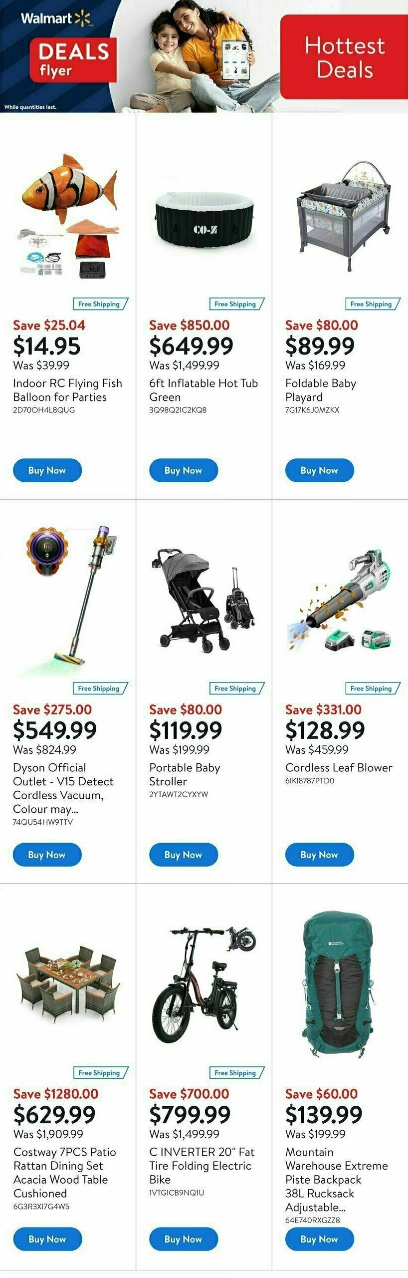 Walmart Deals Flyer Flyer from June 27