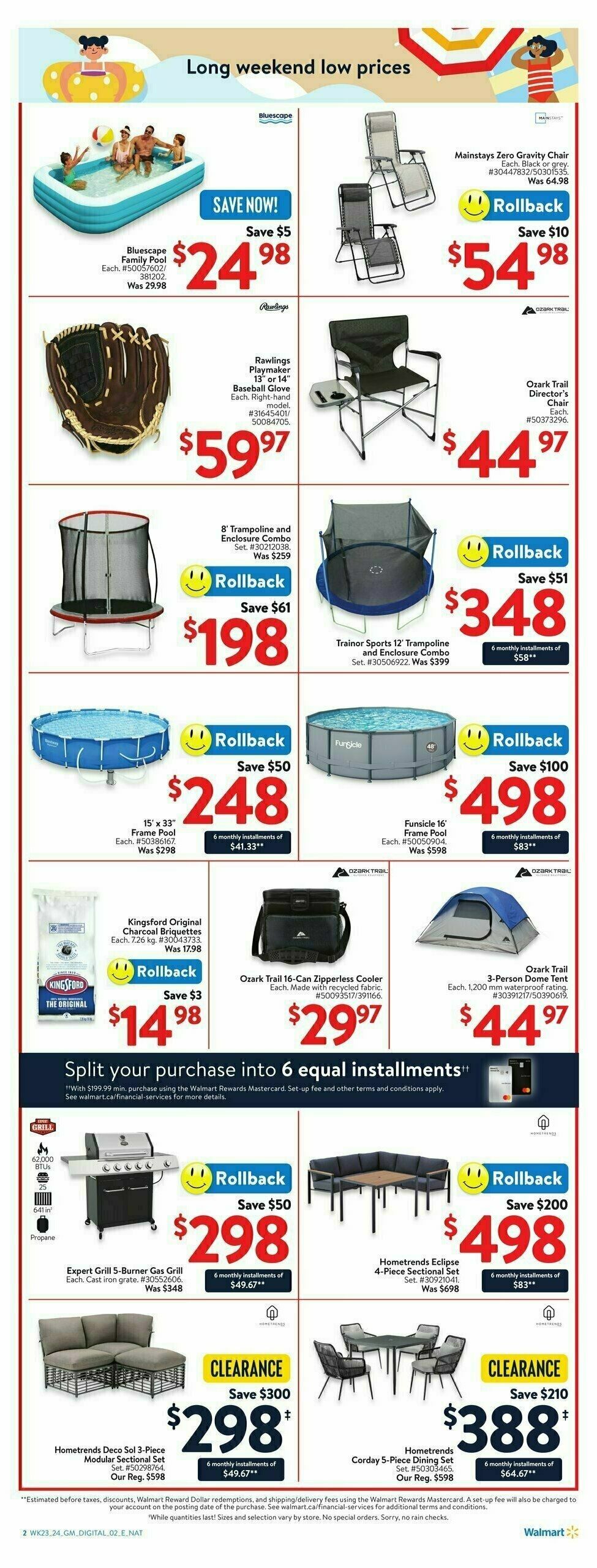Walmart Apparel, Home & Outdoor Living Flyer from June 27
