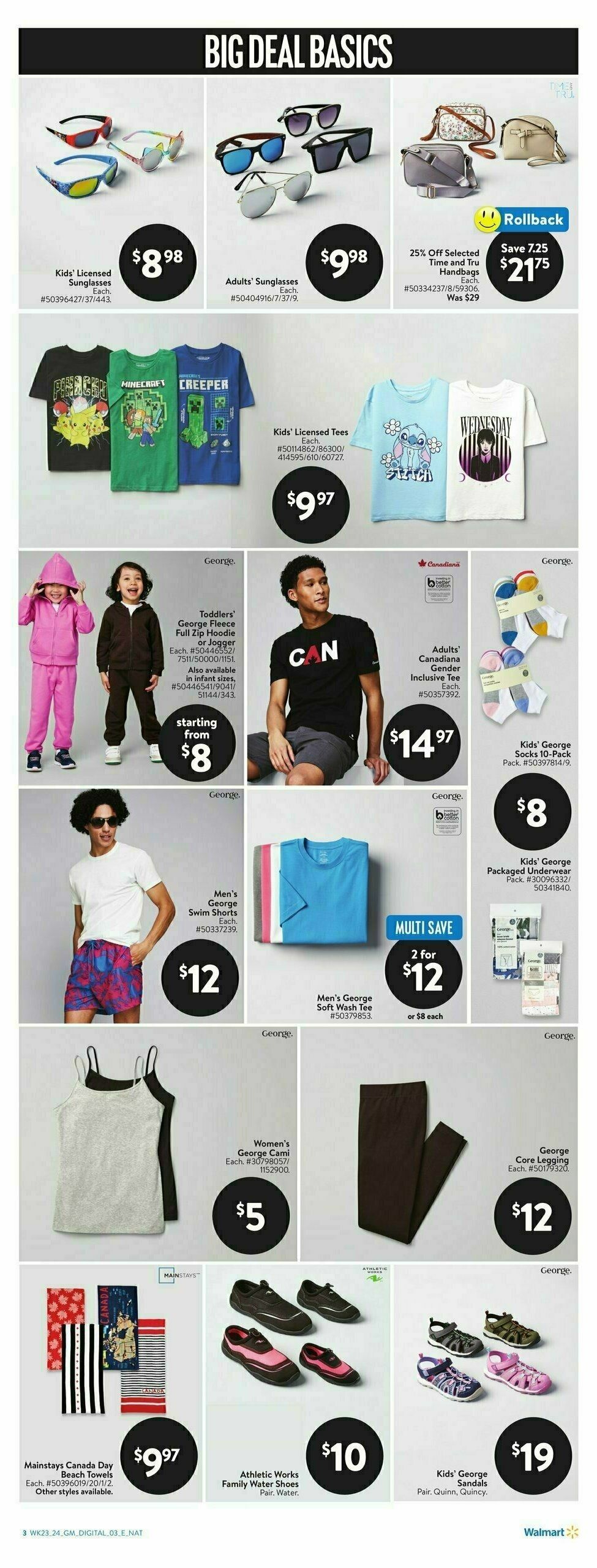 Walmart Apparel, Home & Outdoor Living Flyer from June 27