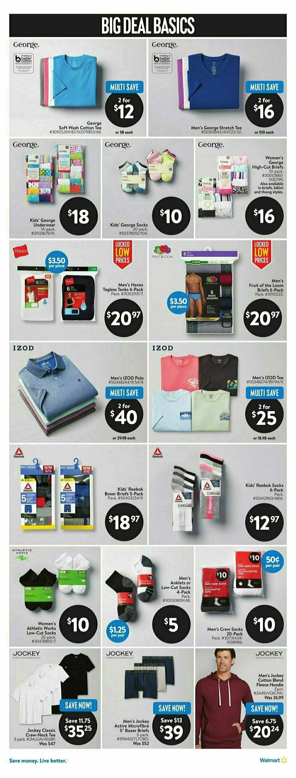 Walmart Apparel, Home & Outdoor Living Flyer from June 27