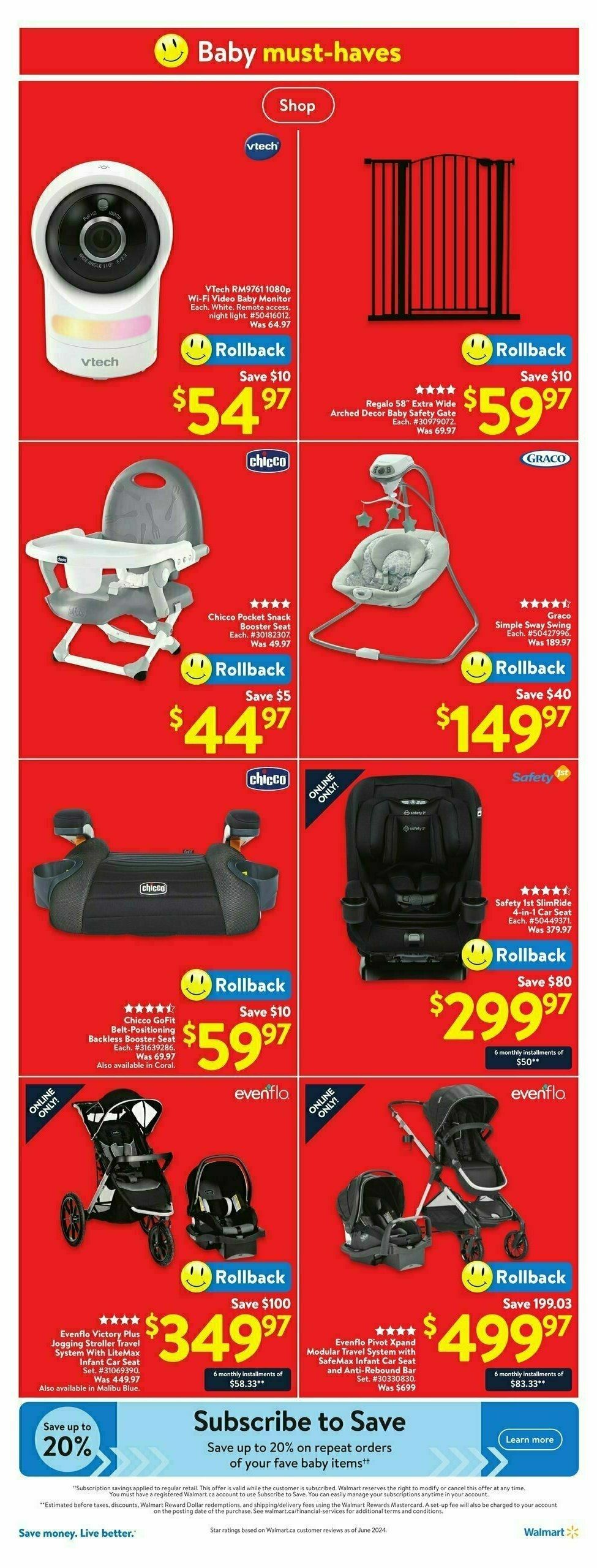Walmart Flyer from August 15