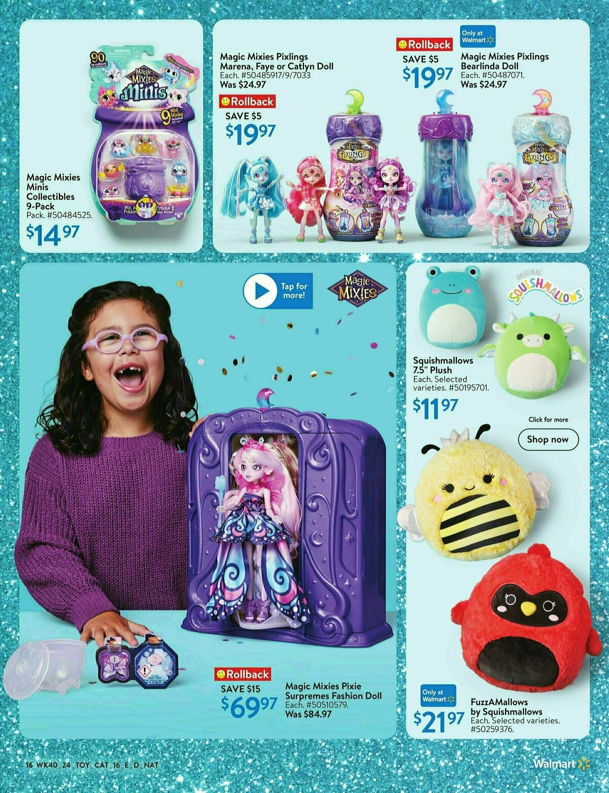 Walmart Toy Book Flyer from October 24