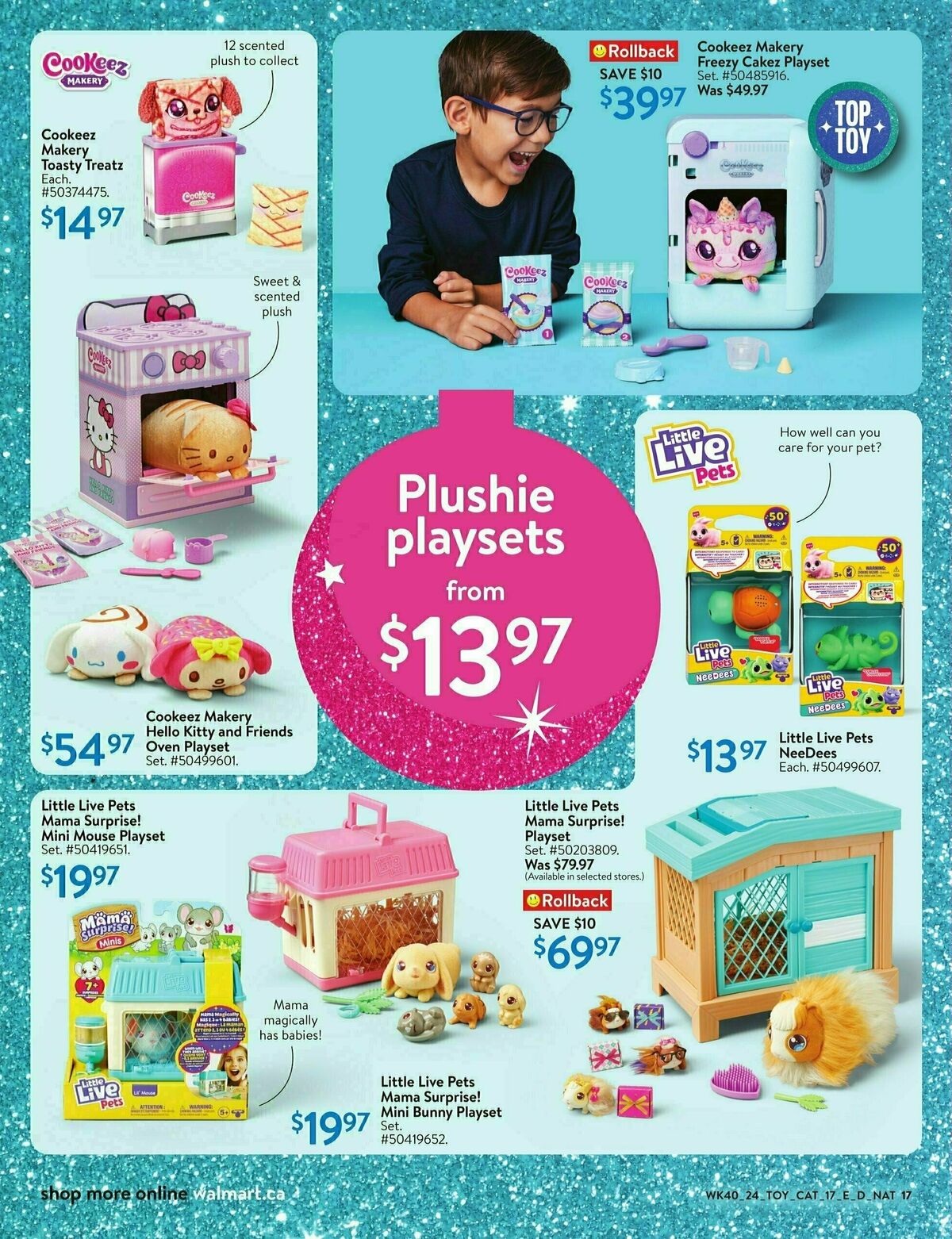 Walmart Toy Book Flyer from October 24